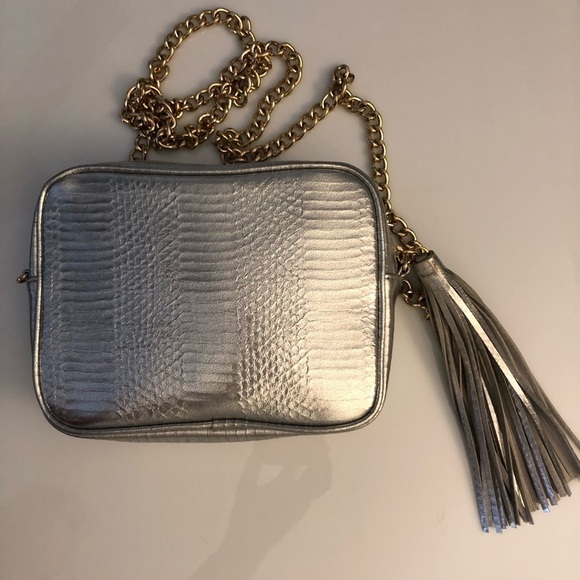 Victoria’s Secret Crossbody Metallic Tassel Bag - Picture 7 of 7